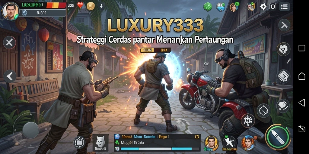 Gameplay seru LUXURY333 menunjukkan strategi dan taktik yang mendebarkan.