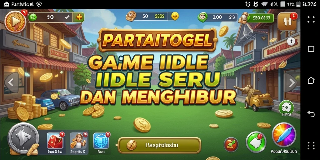 Tampilan gameplay PARTAITOGEL yang menarik dan penuh warna.
