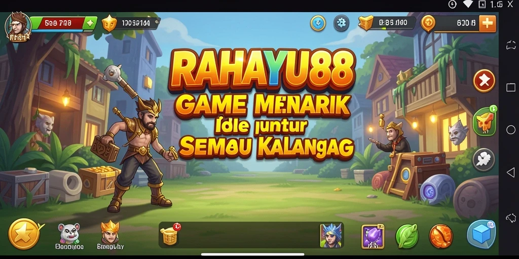 Gameplay RAHAYU88 yang menawan dan santai.