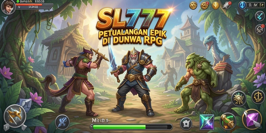Screenshot dari gameplay menampilkan aksi seru dalam dunia RPG.