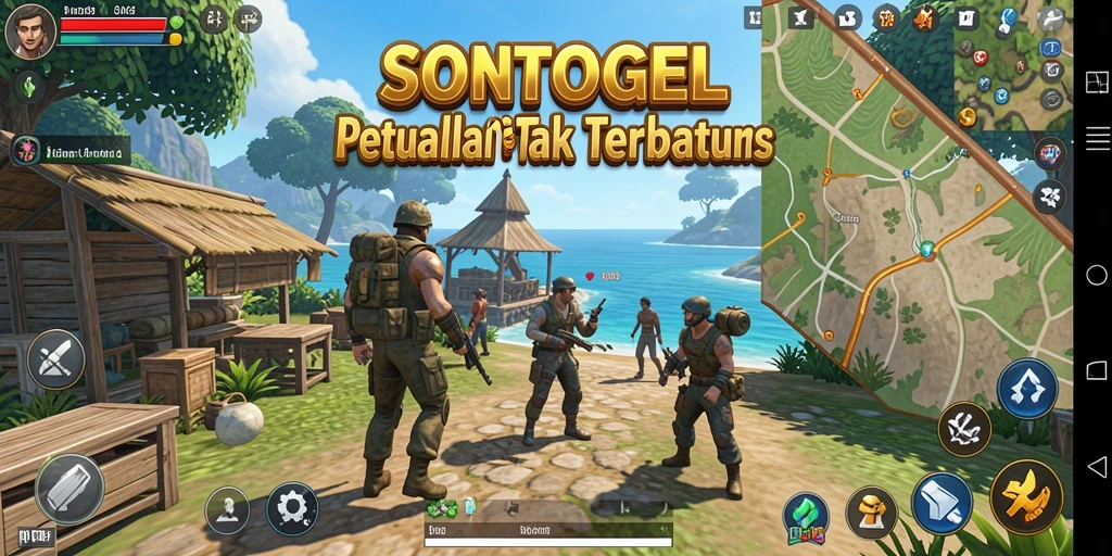 Gameplay Open World yang memikat di SONTOGEL.