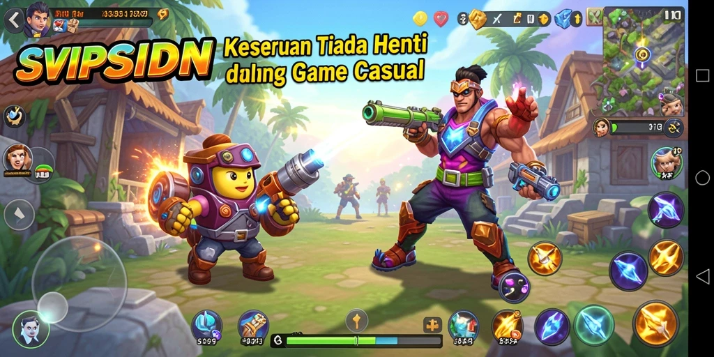 Tampilan menarik dari gameplay SVIPSIDN yang menghibur.